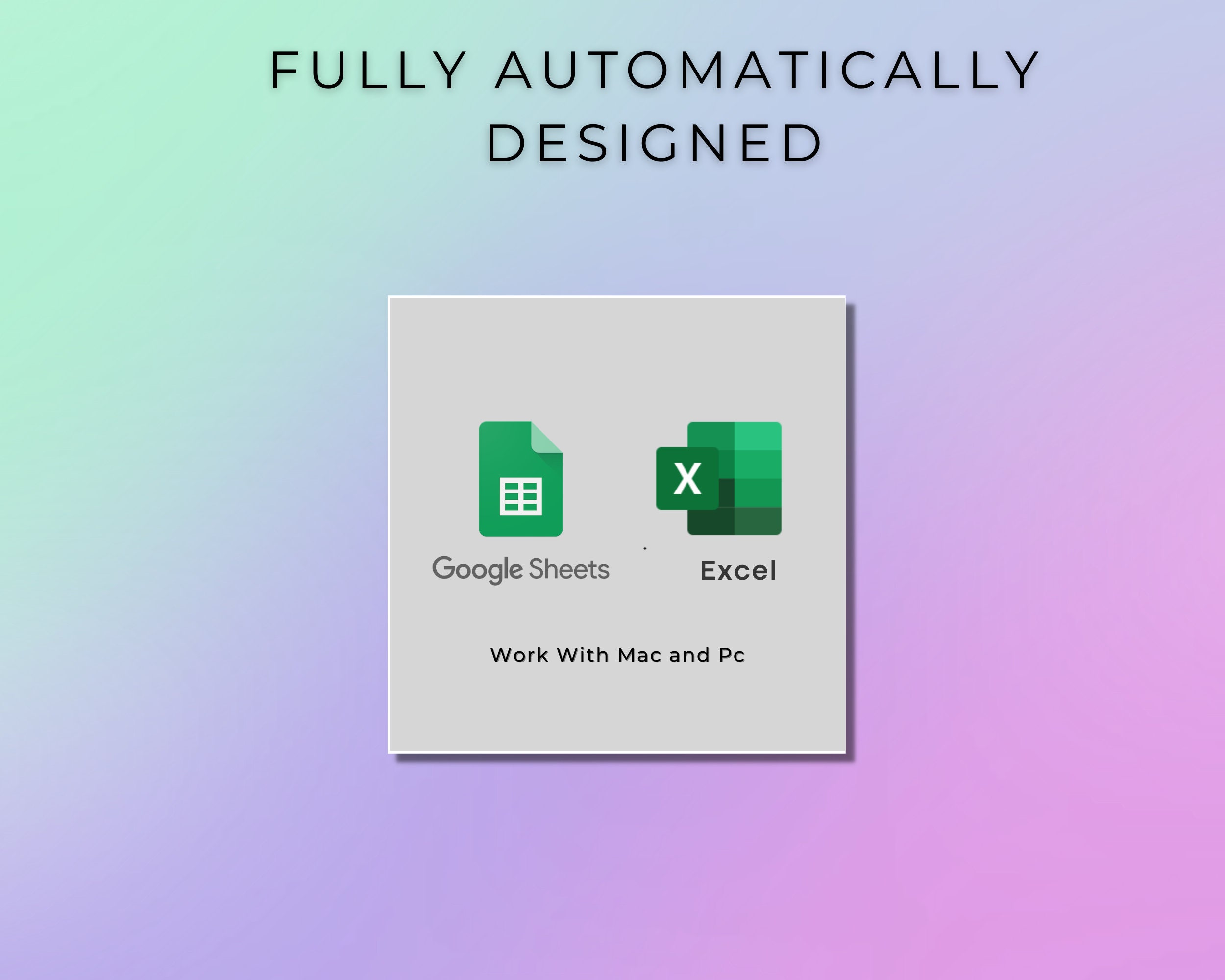 Rental Receipt Template, Excel, Google Sheets, PDF, Receipt Form, for