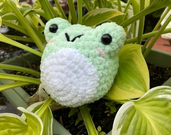 Crochet Frog Plushie