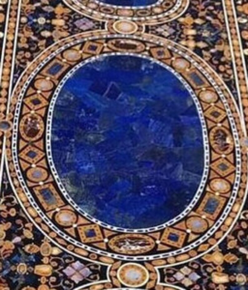 72X48 Inch Rectangle Black Marble Dining Table, Office Table, Black