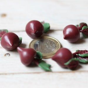 Moule Silicone Betterave 2 Parties - Miniature Maison De Poupée échelle 1:12 - Fait Main