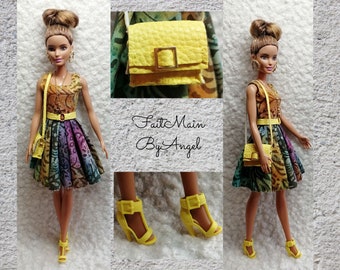 Handmade fashion doll clothes