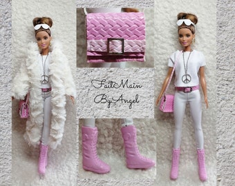 Handmade fashion doll clothes