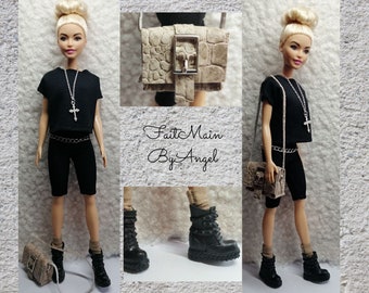 Handmade fashion doll clothes