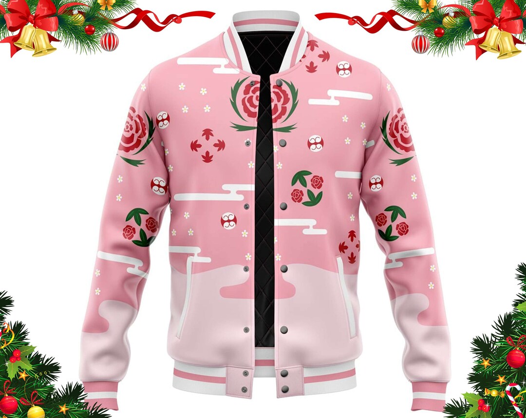 Shunsui Kyoraku Bleach Varsity Jacket Anime Baseball Jacket Etsy