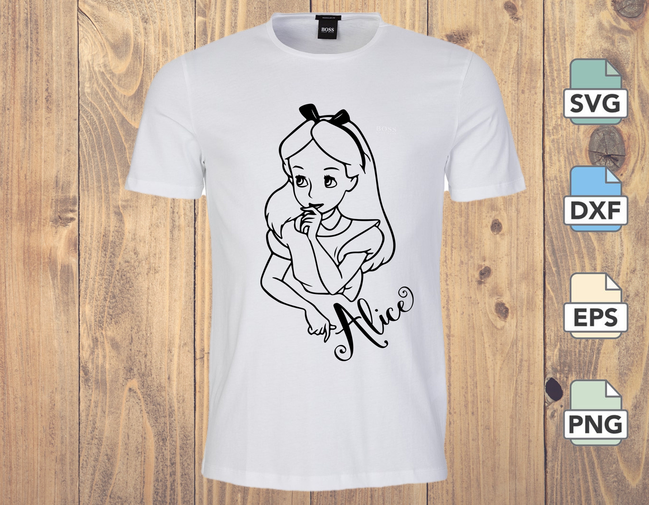 Alice SVG Cricut, Alice Wonderland SVG File, Silhouette, Cricut ...