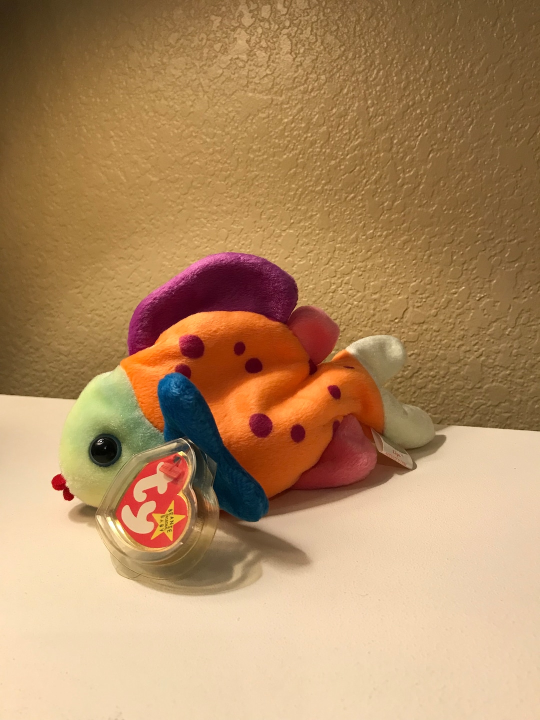 Ty Lips Beanie Baby Etsy