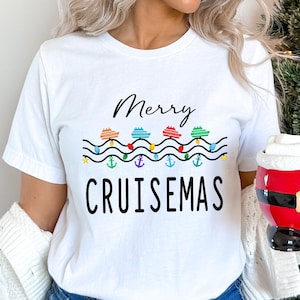 Christmas Holiday Trip, Merry Cruisemas Shirt, Family Christmas Cruise Shirts, Matching Christmas Cruise Shirt, Christmas Lights Tee