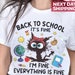 Back to School Shirt, Its Fine Tee, Kids Back to School Shirt, First ...