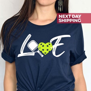 Pickleball Love Shirt, Gift for Pickleball Lover, Pickleballer Tee, Funny Pickleball T-Shirt, Pickleball Player Gift, Pickleball Graphic Tee