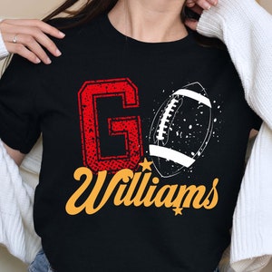 Go shirt, Custom Mascot Shirts, Custom School Shirt, Go Team Mascot, School Spirit, Football Mom, College Go Gifts, Sports Parent Shirt