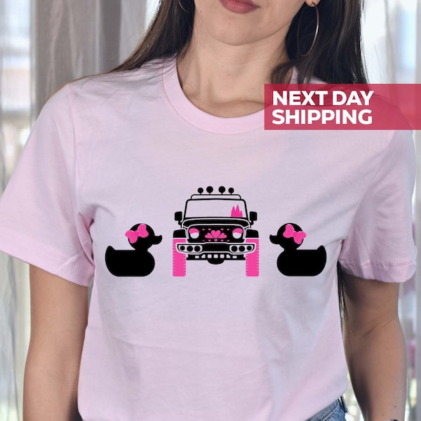 Pink Tire Duck Duck Shirt, Offroad 4WD Off-road Shirt, Women Girl Power Adventure, Off Road Lover Gift Feminist, 4WD Offroad Shirt