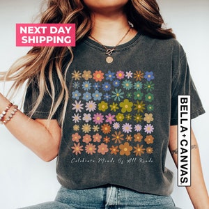 Camisa de concientización sobre el autismo, camisas de celebración de mentes de todo tipo, camisa de neurodiversidad, camisa de TDAH, regalo de aceptación del autismo para especial