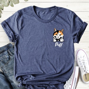 Custom Cat Shirt, Personalized Cat Shirt, Cat Lovers Shirt, Gift for Mom, Gift for Dad, Gift for Christmas, Cat Mom Shirt, Cat Lover Gift