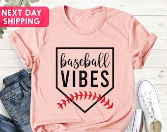 Game Day Vibes Shirt, Baseball Game Day Vibes, Game Day Shirt, Baseball Lover Shirt, Baseball Shirt, Baseball Girl Tee, Baseball Gift Shirt