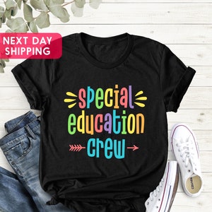 Special Education Crew Shirt, Back To School, Special Education Teacher Shirt, Sped Teacher Shirt, Team Sped Crew, Sped Teacher Gift