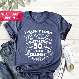 50st Birthday Shirt, Limited Edition, Birthday Gift, 50th Birthday Gift For Men and Women, 50th Birthday Party, Vintage Retro Shirt