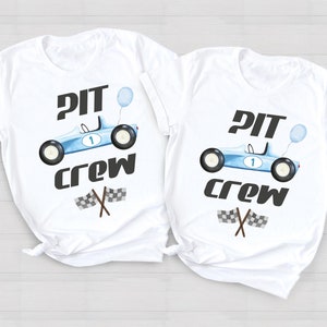 Personalized Matching Fast Family Birthday Shirts, Race Car Birthday Shirt, Pit Crew Mommy and Me Kids Birthday Shirts, Custom Race Shirts