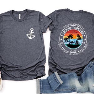 Personalized Cruise Shirts, Custom Family Cruise Shirt, Front Back Design Family Cruise Shirts, Family Matching Cruise Shirt, Group Cruise