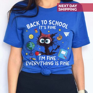Back to School Shirt, Its Fine Tee, Kids Back to School Shirt, First ...