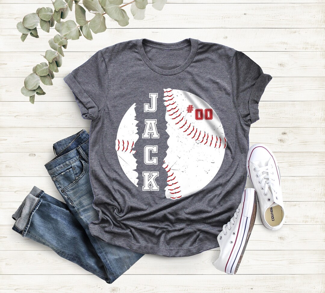 Personalized Baseball Shirt, Custom Baseball Shirt, Baseball Mom Shirt ...