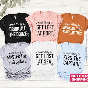 Lustige Familien Kreuzfahrt Shirts: Passende Gruppen Urlaub T-Shirts