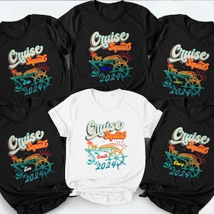 Custom Cruise Squad 2025 Shirt, Personalized Cruise Squad Group Shirt for 2025 Season, Custom Family Cruise Shirts, Family Vacation T-Shirts