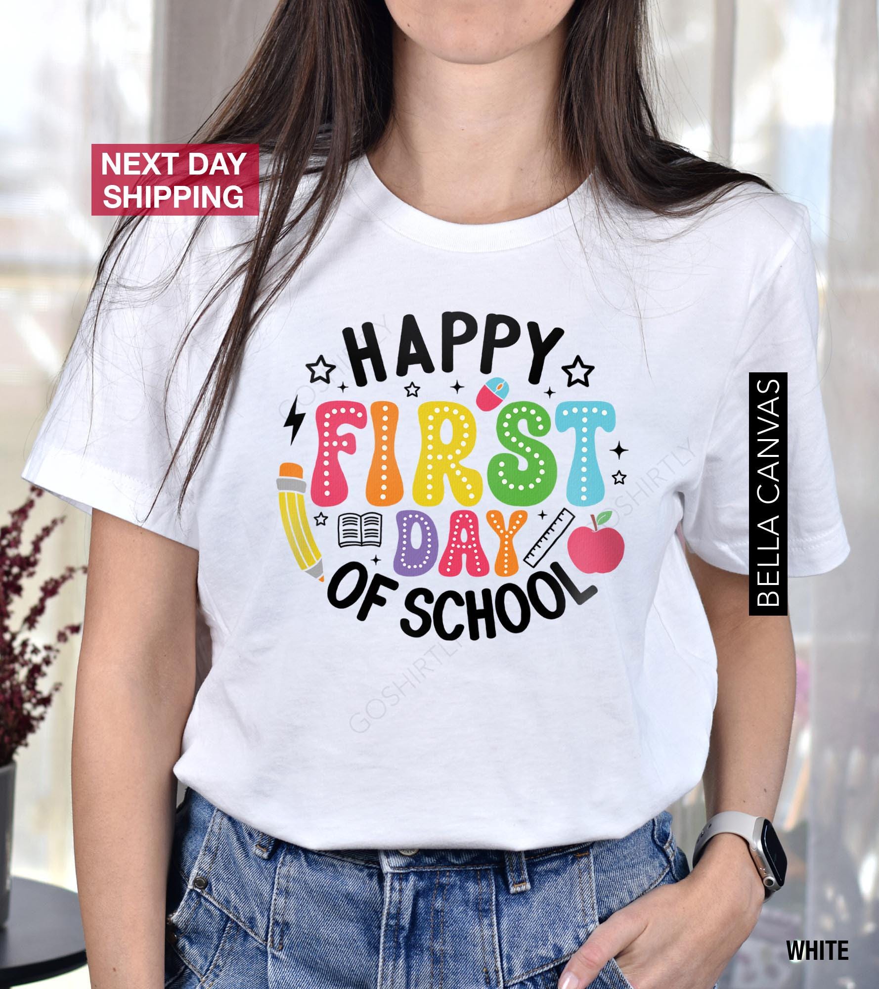 Primo Giorno Di Scuola Clipart Insegnante SVG, Vettoriale Bentornati - Foto 10