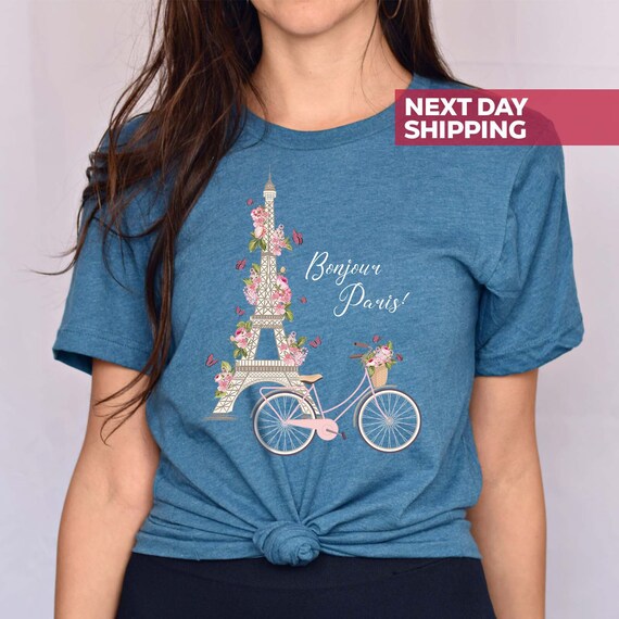 Paris France Shirt, Travel To France Shirt, Eiffel Tower Shirt, Vacation in Paris Tee, France Souvenir, Designer Gift, Gift For Paris Lover