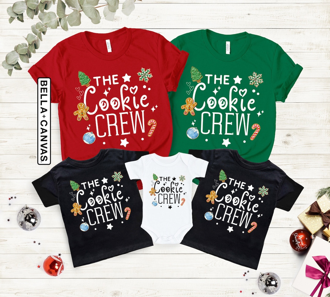 The Cookie Crew Shirt, Cookie Baking Crew Tees, Christmas Shirt, Cookie