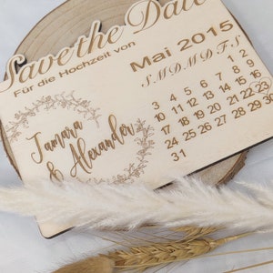 Hochzeitseinladung / Holzeinladung / Hochzeit / Einladung / Trauung