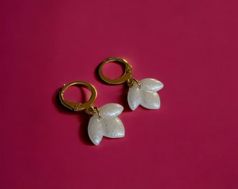 Flower Earrings / Handmade / Polymer Clay