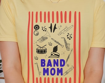 Custom Band Shirt, Personalized Marching Band Gift. Custom Band Director Shirt, Music Lover, Comfort Colors Tee High School Band Senior 2026