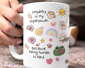 Social Worker Mug MSW LCSW Gift | Cute Playful Mug | School Social Worker Appreciation Gift | Therapist Counselor Gift | 15oz Ceramic Cup