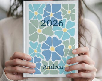 Personalized 2026 Journal, Journal Custom Notebook, Therapy Thank You Gift, Manifest the Life You Imagine, Law of Attraction Gift 2026