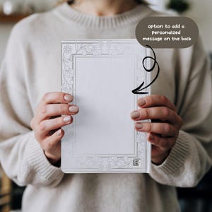 Personalized Letters to the Bride book featuring an elegant custom bride journal design with sophisticated typography. This beautiful bridal shower guest book serves as a sentimental bridal shower book, a precious wedding journal, and a unique bride's notebook.