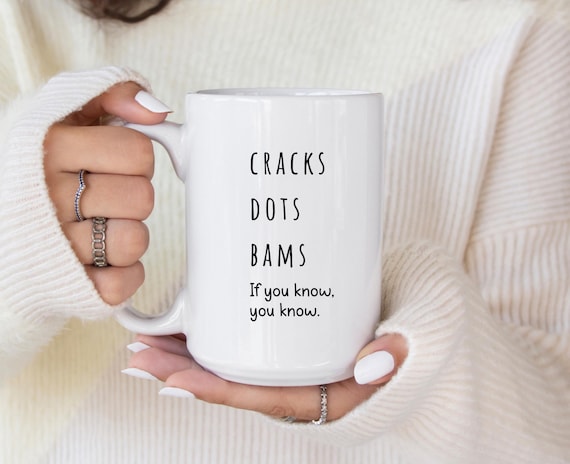 Mahjong Mug Crack Bam Dot | Funny Mahjong Coffee Cup | American Mahjong Gift | Mahjong Night Mug for Players