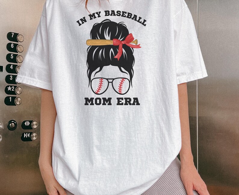 Baseball Mom Era Comfort Colors T-shirt, Baseball Mama Coquette, Game Day Tee, Mom Life Shirt, Sports Mom Gifts, Baseball Mama Shirt