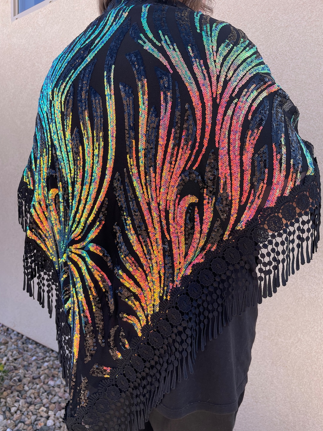 colorful shawl