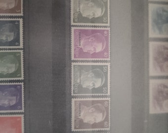 Timbres-poste très rares Empire allemand en surimpression UKRAINE