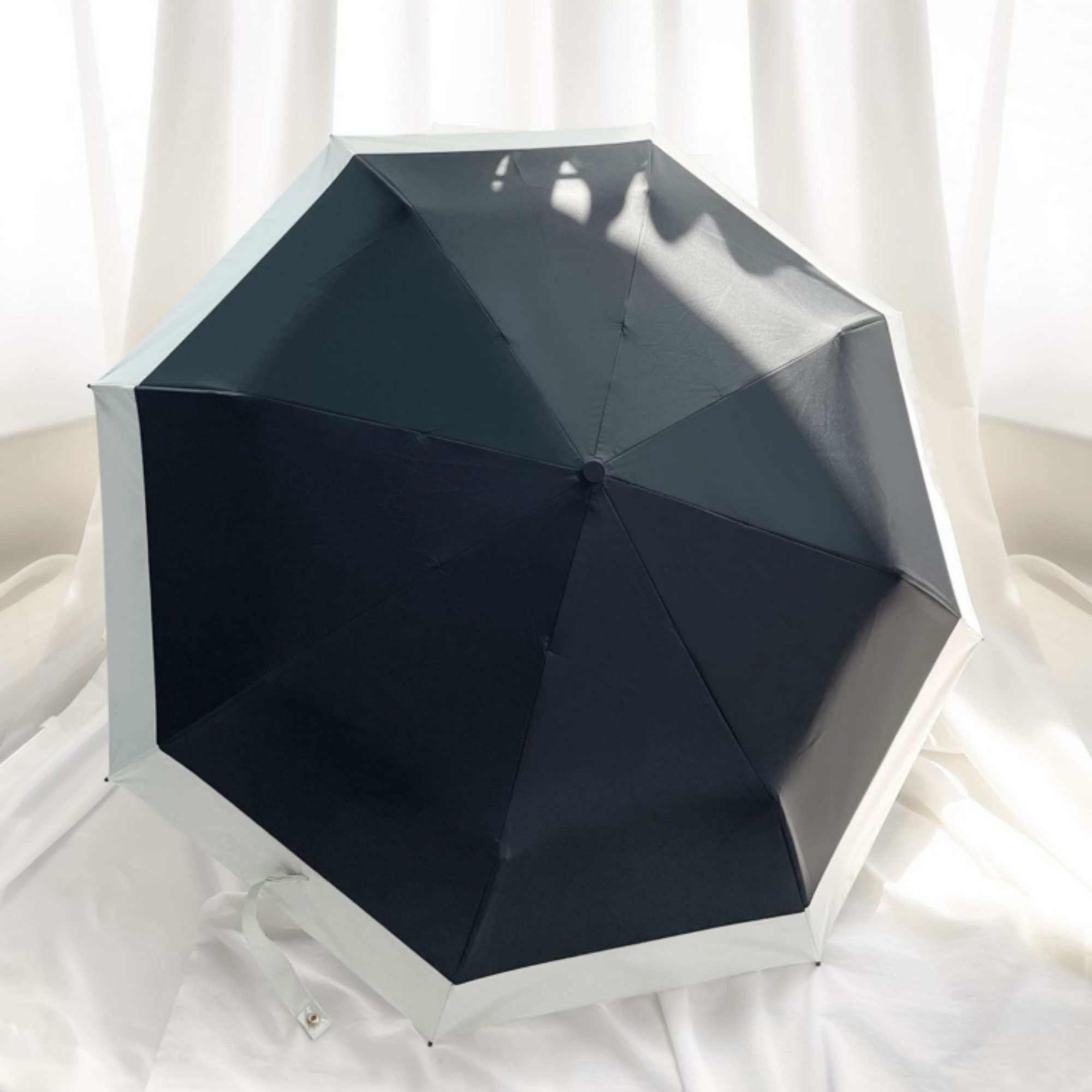 Golden Hook Handle Umbrella Ins Folding Umbrella Elegant Etsy