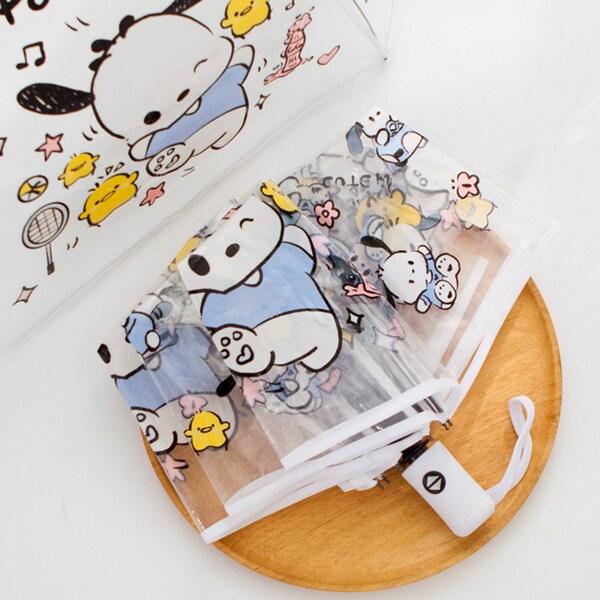 Chihuahua Pattern Print Foldable Umbrella