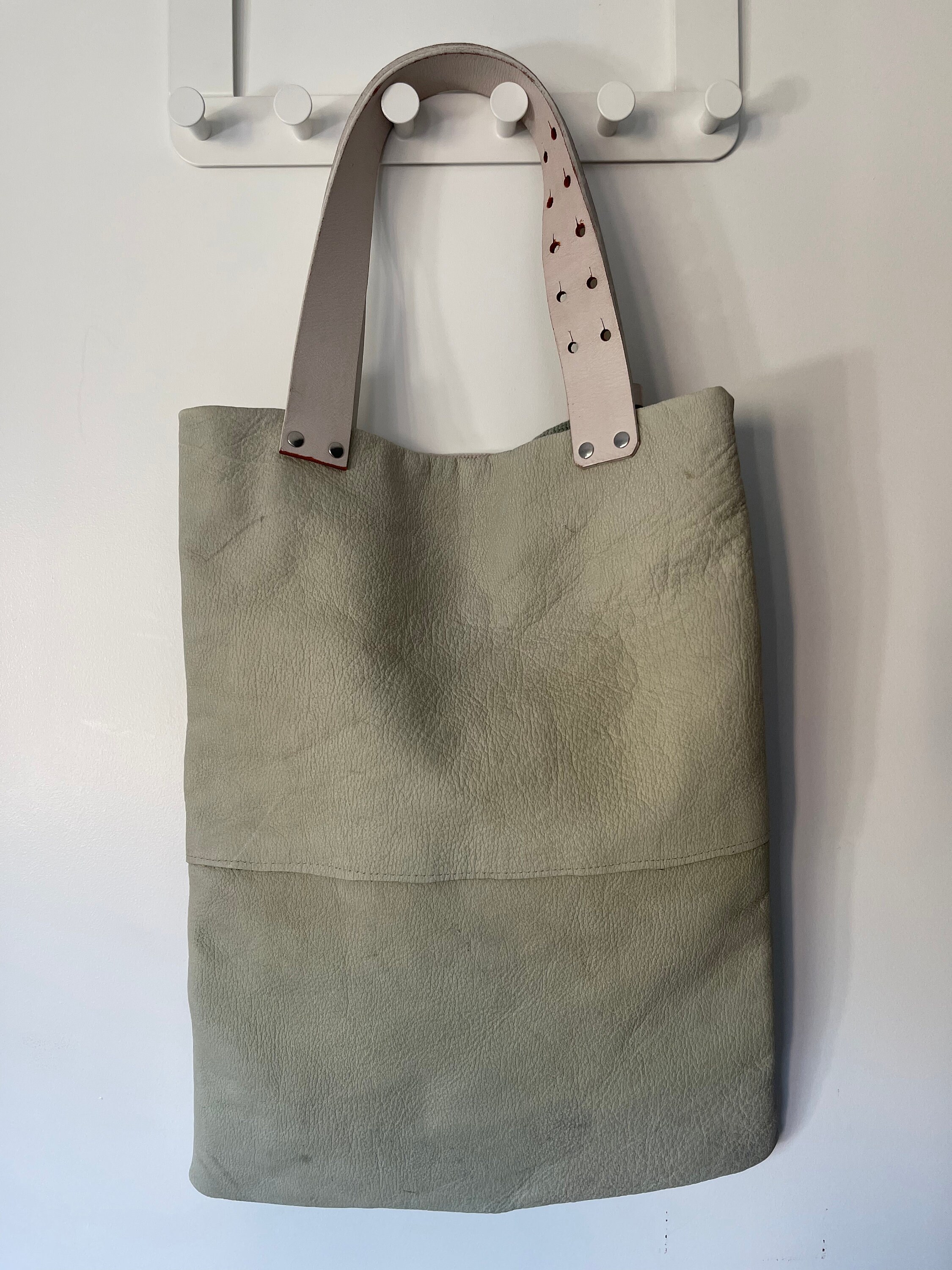 Vintage Needlepoint and Leather Cat Woman Bag Etsy