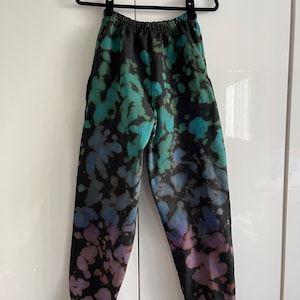 Tie dye gradient sweatpants SMALL