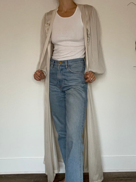 1960s lace bedroom jacket Gem