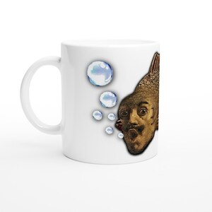 Man-Koi (Weiße 11oz Keramiktasse)