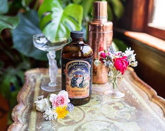 Wildflower Cocktail & Botanical Soda Syrup