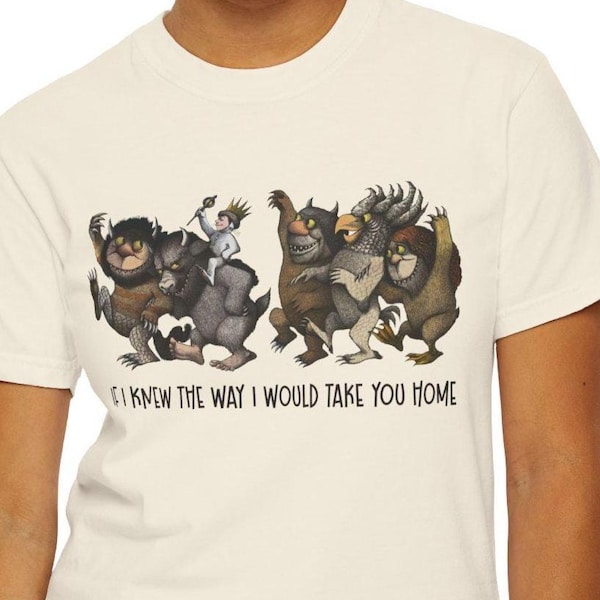 Grateful Dead Deadhead Comfort Colors T-shirt, Where the wild things are Tee, Ripple Song Lyric Shirt, Grateful Dead Lover gift, Crewneck,