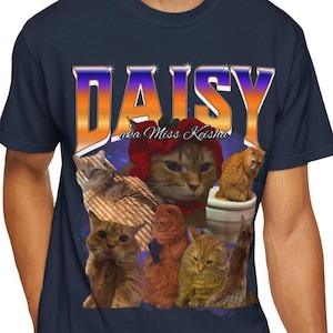 Custom Comfort Colors Vintage Bootleg Pet Shirt Pet Photo + Name Custom Dog Portrait Personalized Shirt Custom T Shirts Cat Shirt 90&#39;s Tee