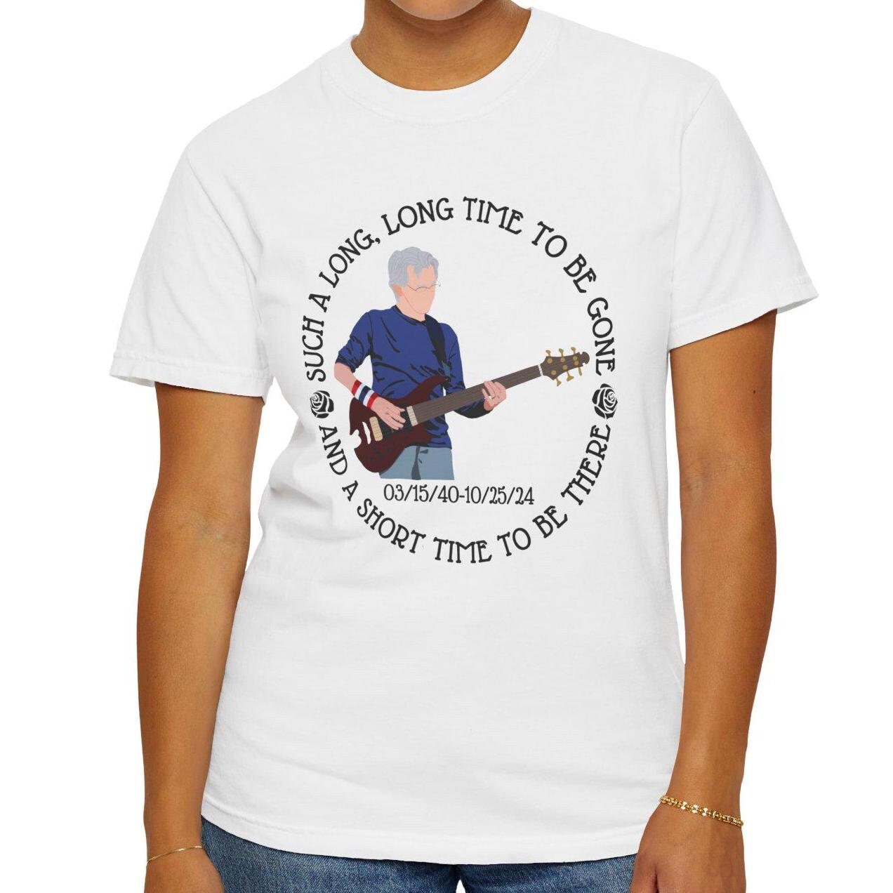 フィル・レッシュ追悼ユニセックスTシャツ、グレイトフル・デッド