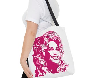 Dolly Parton Tote Bag, Country Western Tote Bag, Gift for Dolly Lover